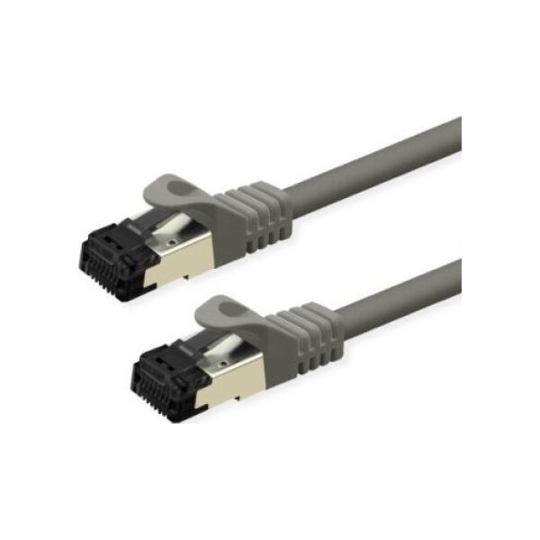 Triton Kabel krosowy VALUE S/FTP (PiMF) kat. 8 (klasa I), LSOH, elastyczny, szary, 2 m