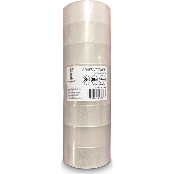 Teka Ta¶ma klej±ca 18mmx30m słupek (8szt) MemoBe