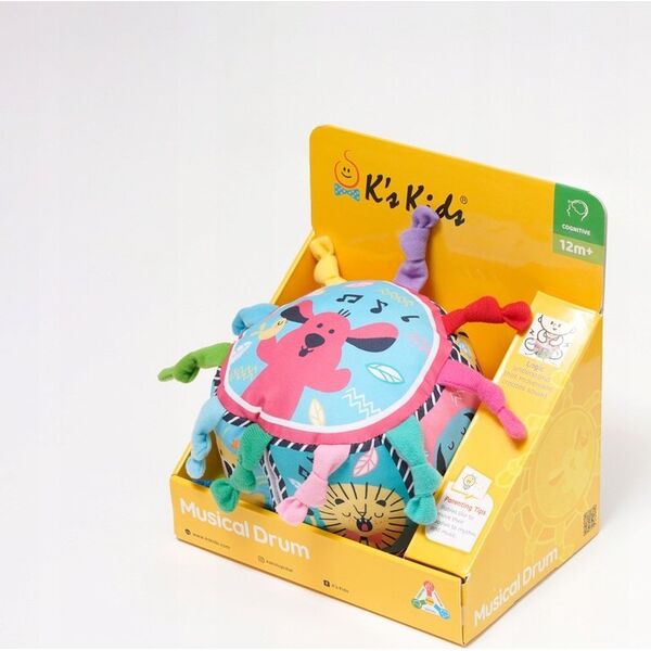 Ks Kids KSKIDS Activity toy soft musical drum