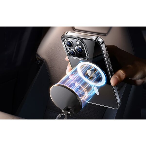 Torras Etui Torras Diamond Clear-Mag do iPhone 15 Pro (transparentne)