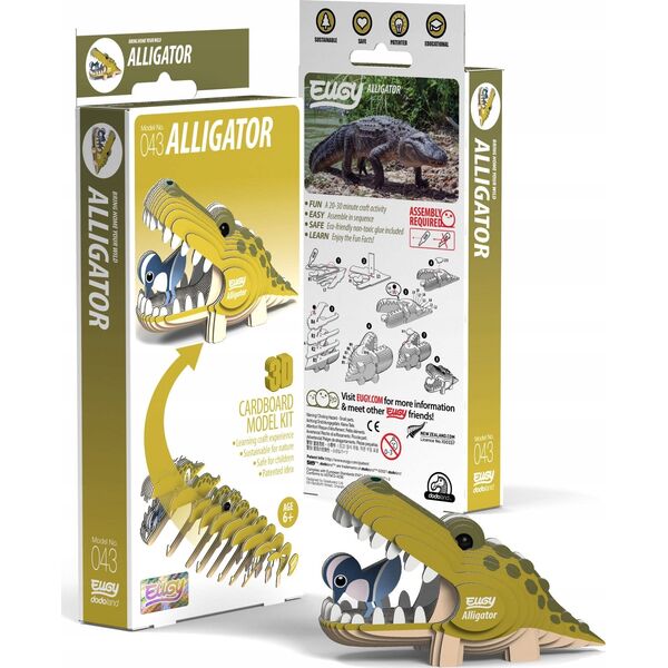 Teka Aligator Eugy. Eko Układanka 3D