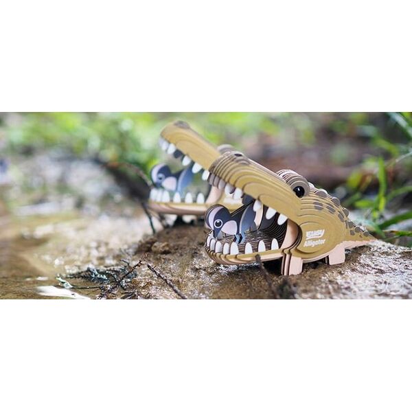 Teka Aligator Eugy. Eko Układanka 3D