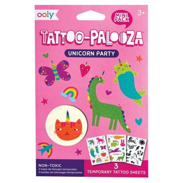 Teka Tatuaże zmywalne mini Tattoo Palooza - Lody