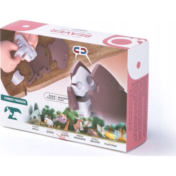 Figurka Teka HalfToys składany Bóbr