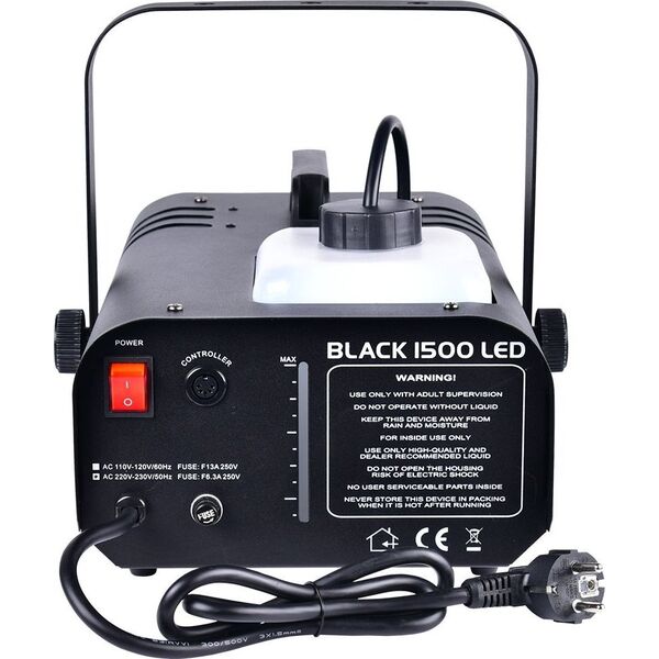 Naświetlacz LIGHT4ME LIGHT4ME BLACK 1500 LED wytwornica dymu mgły