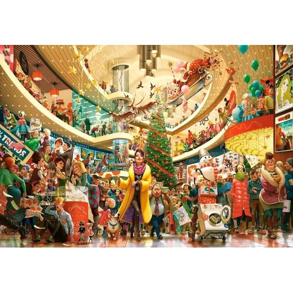 Castorland Puzzle 1500 Crazy Shopping CASTOR