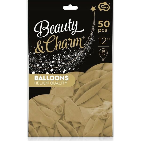 GoDan Balony Beauty&Charm platynowe 30cm 50szt