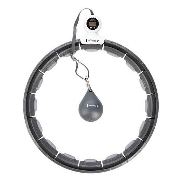 HMS HHM15 HULA HOP BLACK Z MAGNESEM I OBCIĄŻNIKIEM + LICZNIK HMS