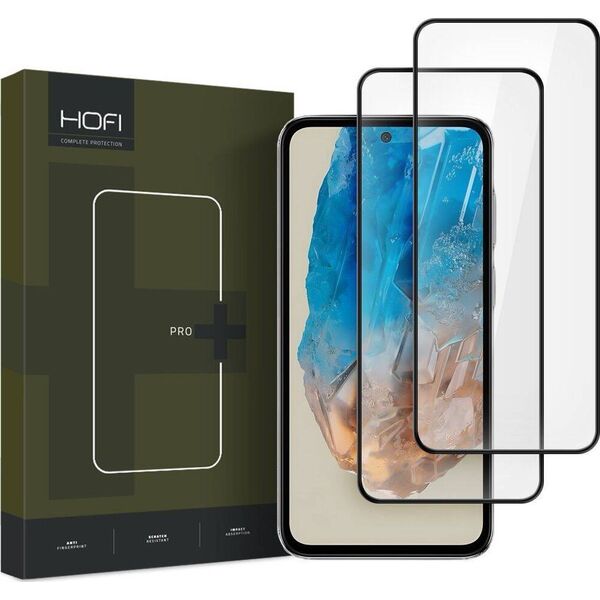 Hofi SZKŁO HARTOWANE HOFI GLASS PRO+ 2-PACK GALAXY M35 5G BLACK