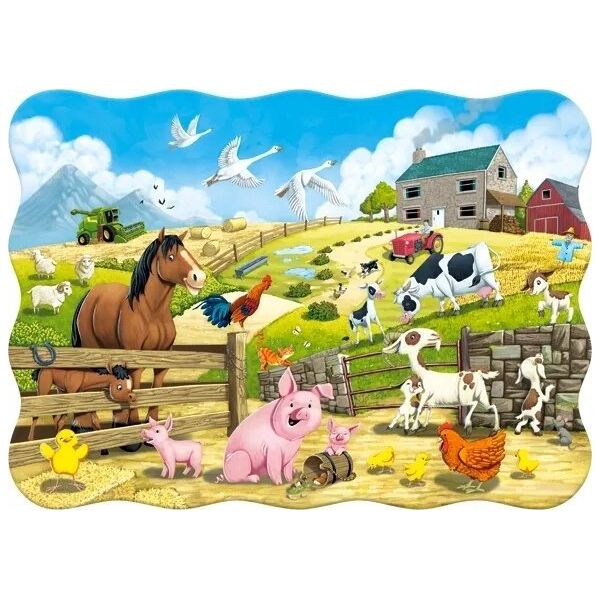 Castorland Puzzle 30 Animals on the Farm CASTOR