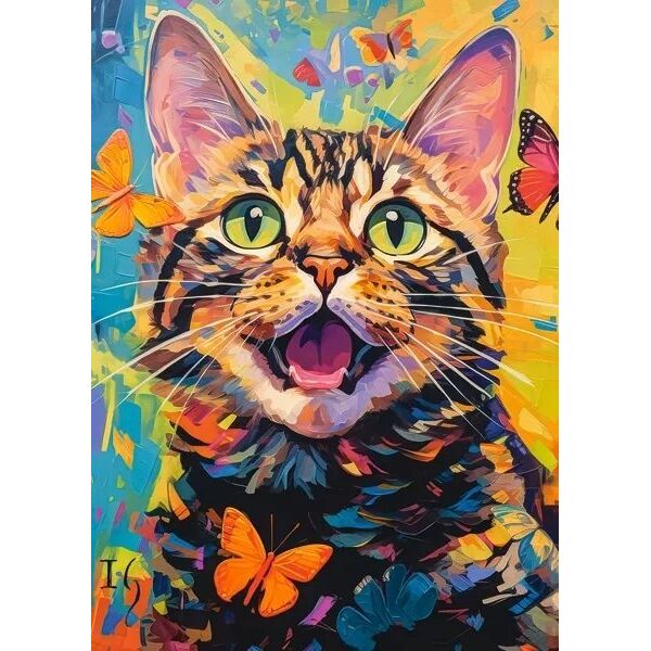 Castorland Puzzle 260 Happy Cat CASTOR