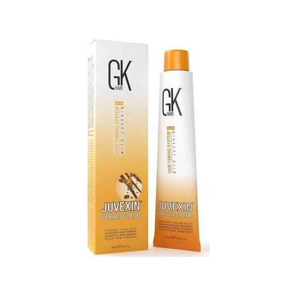 GK HAIR (Global Keratin) Global Keratin, Cream Colour, Permanent Hair Dye, 6.11 Intense Dark Ash Blonde, 100 ml For Women