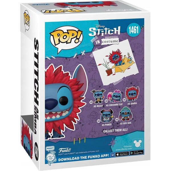 Figurka Funko! POP Vinyl Stitch Costume- Simba