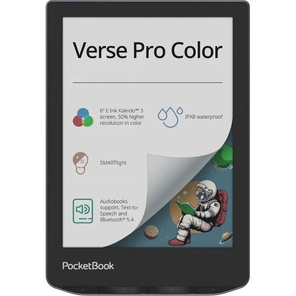 Czytnik PocketBook Verse Pro Color Stormy Sea DACH-Version (PB634K3-1-WW-B)