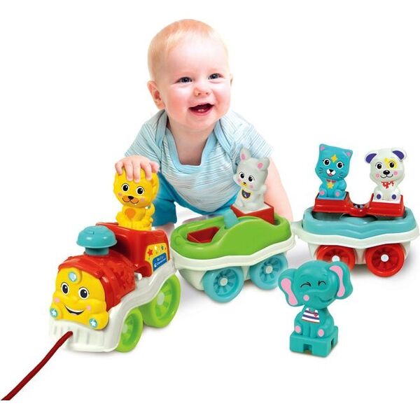Clementoni Gyvūnų traukinys Clementoni Baby