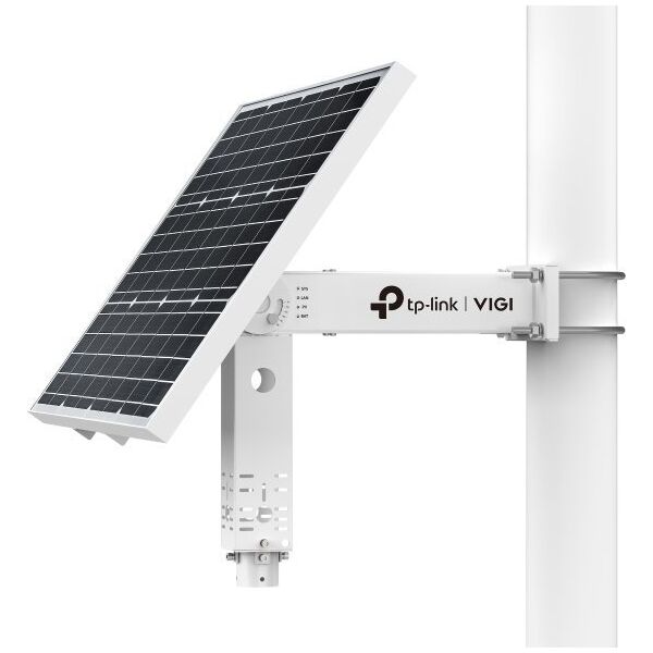 TP-Link TP-Link VIGI SP6030 V1 - Solarkollektor - 60 Watt - Lithium - 31.2 Ah - RJ-45 - Ausgangsanschlusse: 4