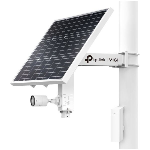 TP-Link TP-Link VIGI SP6030 V1 - Solarkollektor - 60 Watt - Lithium - 31.2 Ah - RJ-45 - Ausgangsanschlusse: 4