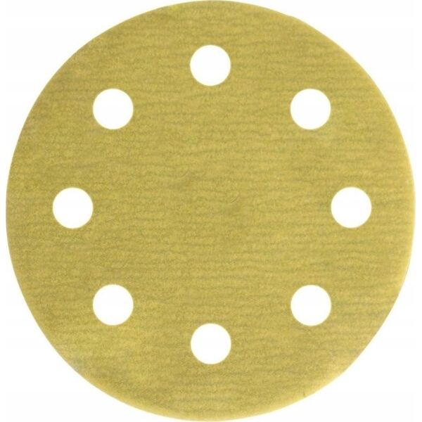 Milwaukee MILWAUKEE ABRASIVE DISC PREMIUM HP 125mm 8 HOLES P120 / 50 pcs.