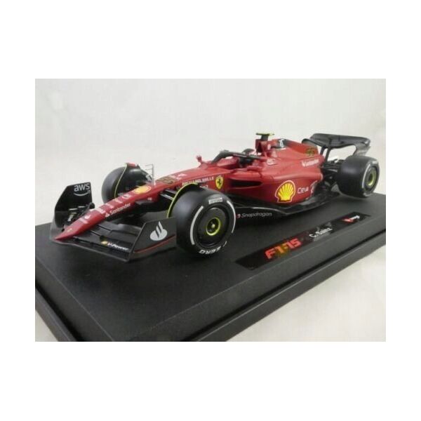Bburago Ferrari Racing F1-75 2022 #55 Sainz1:18 BBURAGO