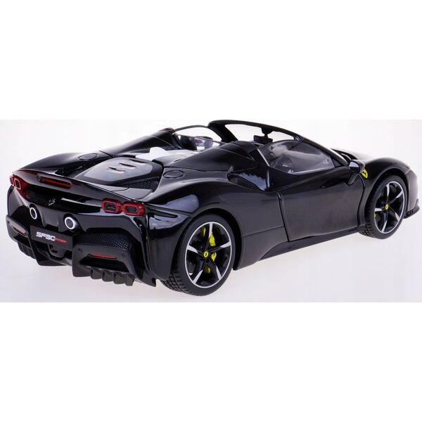 Bburago Ferrari SF90 Spider Metal Black 1:18 BBURAGO