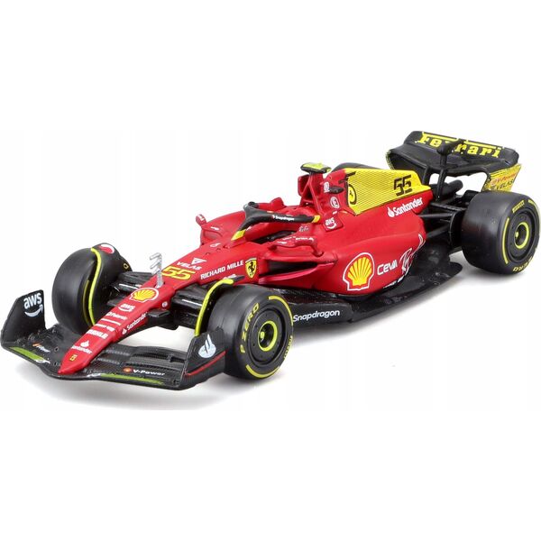 Bburago Ferrari Racing F1-75 Italian GP 2022 #55 BBURAGO