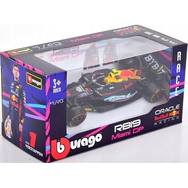 Bburago Race Oracle Red Bull Racing RB19 Miami #11 BBURAGO