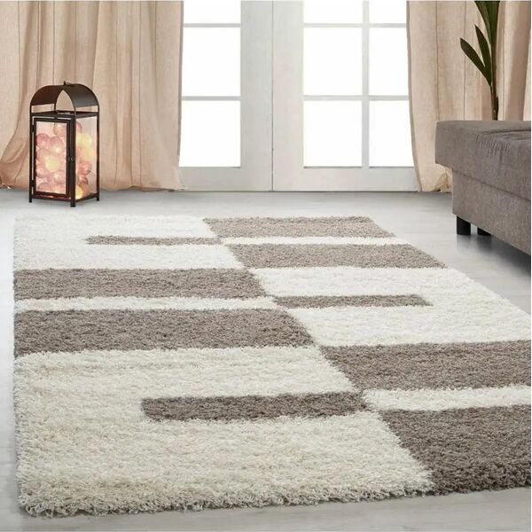 Ayyildiz Hali Ayyildiz kilimas Shaggy Gala Beige 2505, 160x230 cm