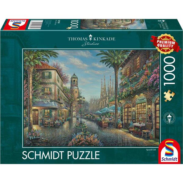 Schmidt Spiele Puzzle PQ 1000 THOMAS KINKADE Hiszpańska uliczka