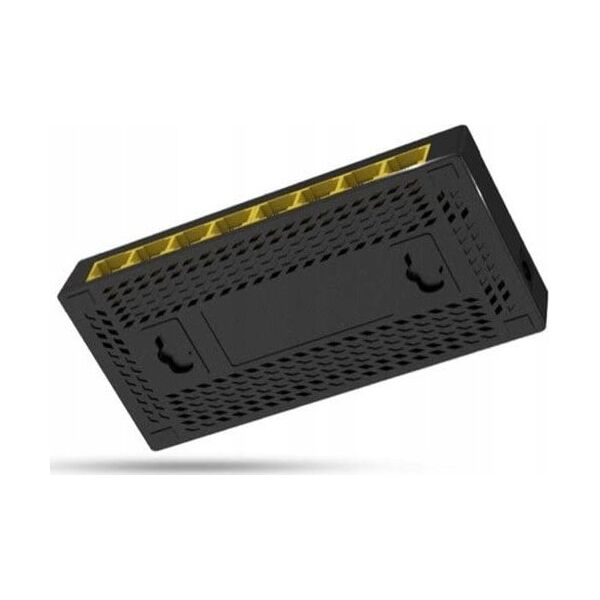 Switch Netis Netis System ST3108GC łącza sieciowe Nie zarządzany Gigabit Ethernet (10/100/1000) Czarny