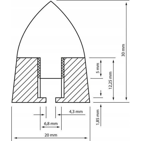 DYNAVOX Dynavox Højttaler-spikes 4 stk