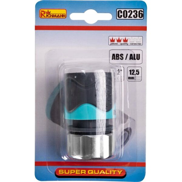 Richmann Hose connector ABS/ALU 3/4" Richmann