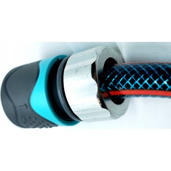 Richmann Hose connection ABS/ALU 3/4" Stop-system