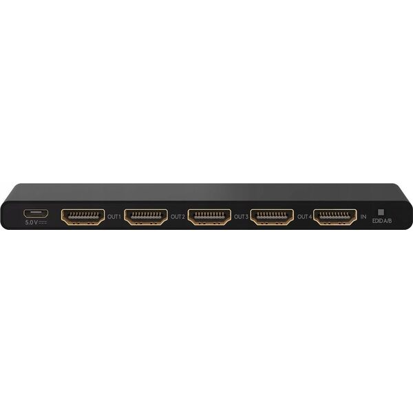 Goobay goobay HDMI Splitter 1 to 4 (4K @ 60Hz) (black)