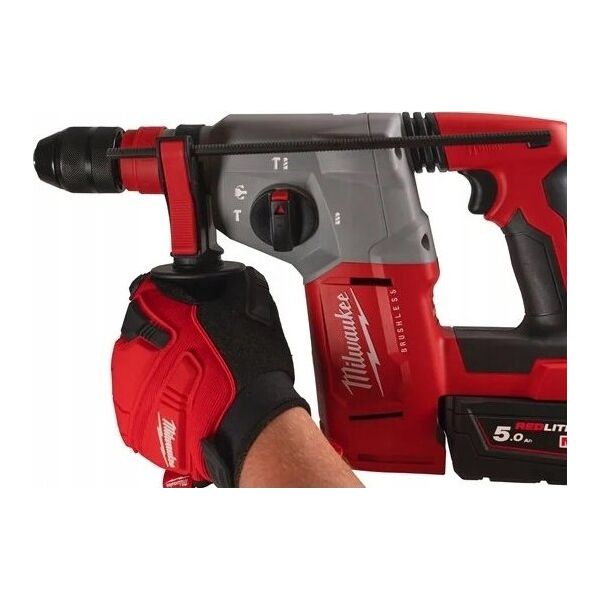 Młotowiertarka Milwaukee Akum. perforatorius SDS-Plius M18 BLHX-0X (18V) 2,3J Milwaukee  (be akum. ir kroviklio)