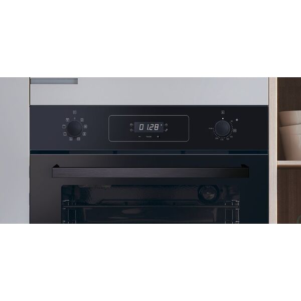 Piekarnik Candy Candy FIDC X605/CA Oven, Capacity 65 L, Mechanical and electronic control, Black