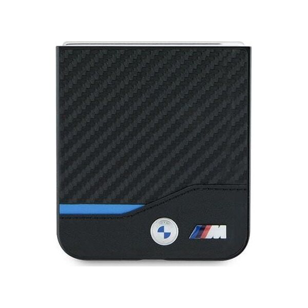BMW BMW BMHCZF622NBCK Z Flip6 F741 czarny/black hardcase Carbon Blue Line