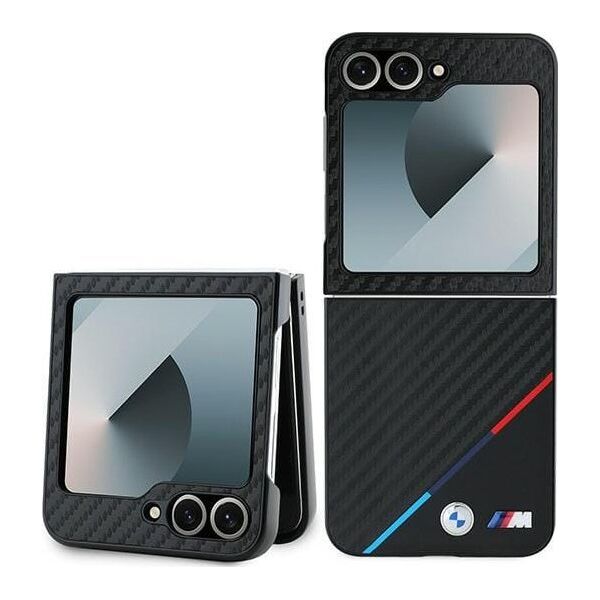 BMW BMW BMHCZF623PUDTK Z Flip6 F741 czarny/black hardcase Carbon Tricolor
