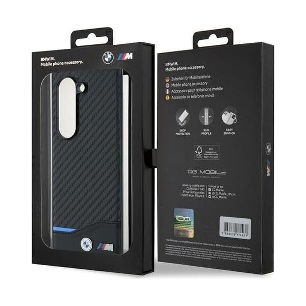 BMW BMW BMHMZFD622NBCK Z Fold6 F956 czarny/black Magsafe Carbon
