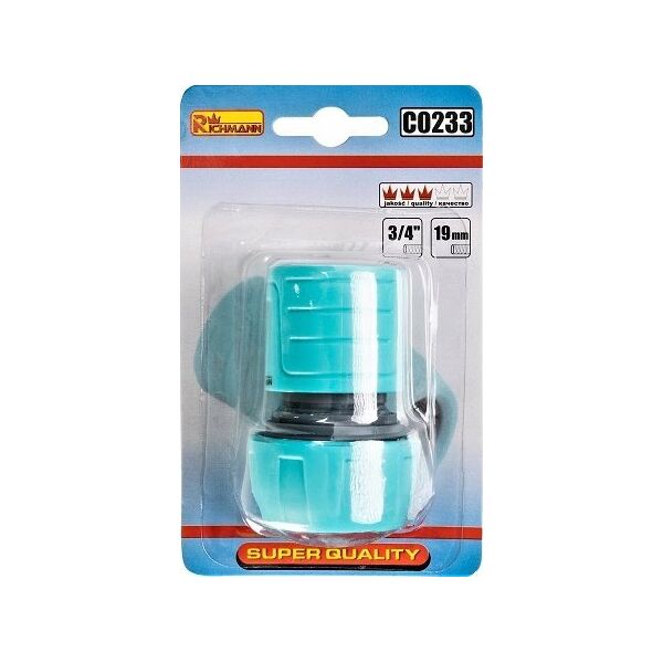 XTline Quick connect 3/4 with STOP C0234