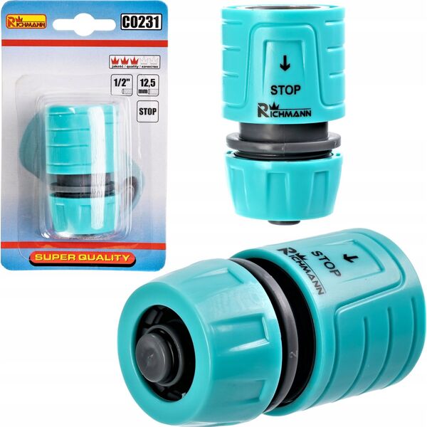 Richmann Hose connector ABS/ALU 1/2" 6 Richmann
