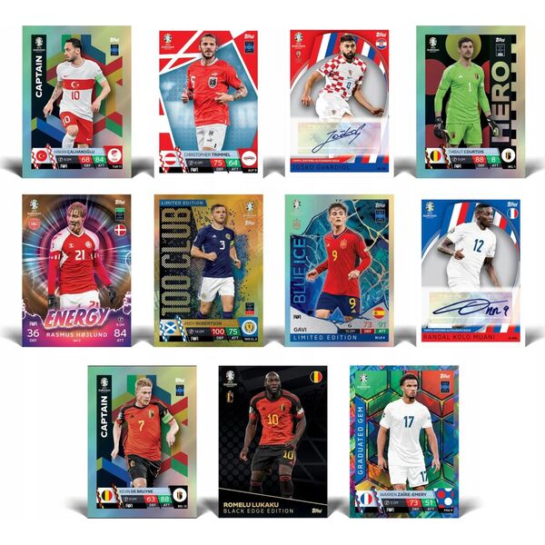Figurka TOPPS MATCH ATTAX EUROS UPDATE PREMIUM PRO PACKETS