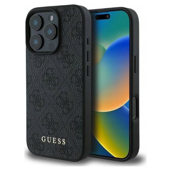 Guess Guess GUHCP16XG4GFGR iPhone 16 Pro Max 6.9" czarny/black hardcase 4G Classic