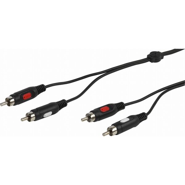 Kabel Vivanco Vivanco cable 2xRCA - 2xRCA 5m (46014)