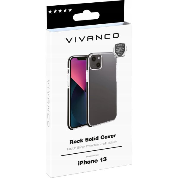 Vivanco Vivanco case Rock Solid Apple iPhone 14 Pro Max, transparent (63501)