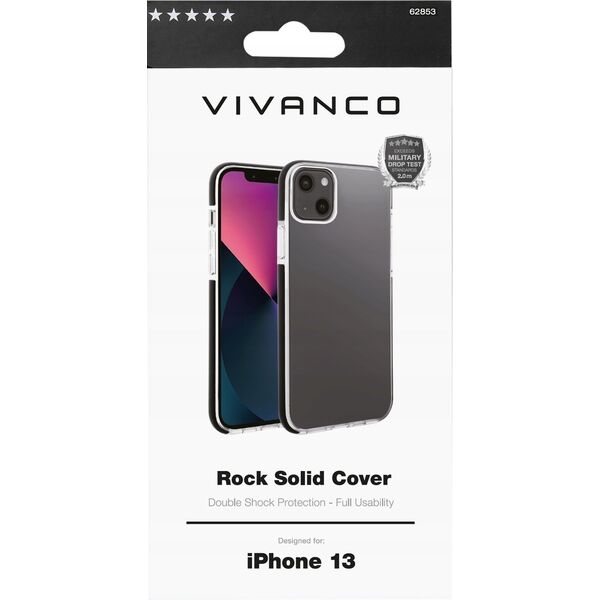 Vivanco Vivanco case Rock Solid Apple iPhone 14 Pro Max, transparent (63501)