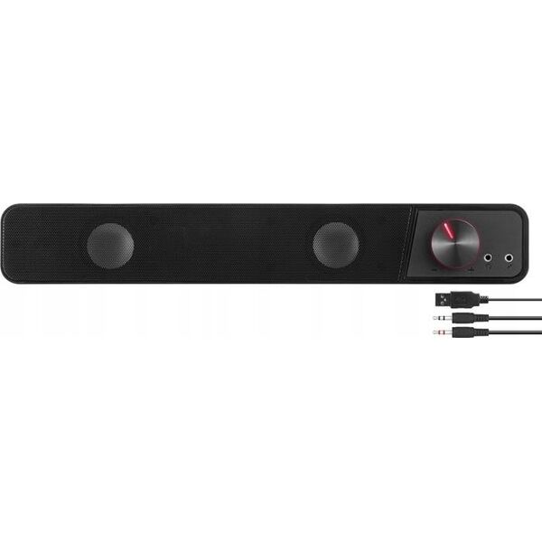 Głośniki komputerowe Speedlink Speedlink soundbar Brio (SL-810200-BK)
