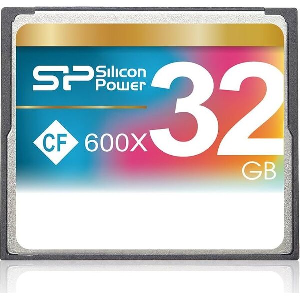 Karta Silicon Power 600x Compact Flash 32 GB  (SP032GBCFC600V10)