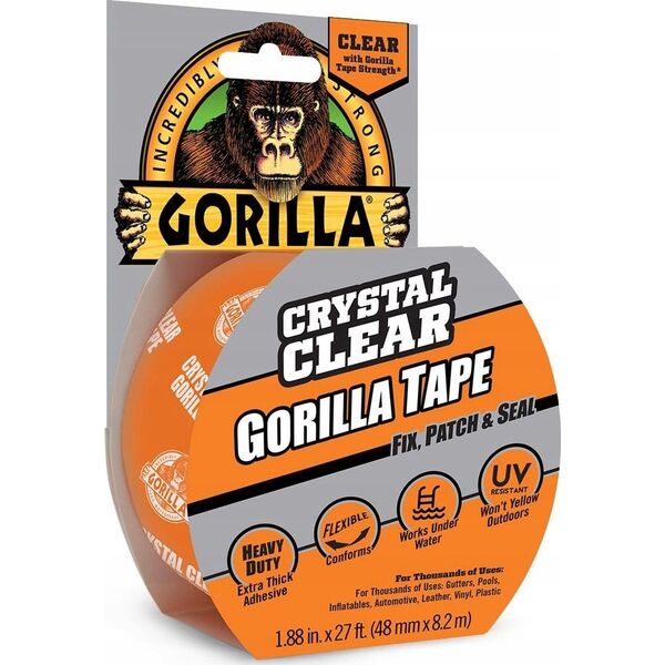 Gorilla Sports Gorilla tape 'Clear Repair' 8.2m