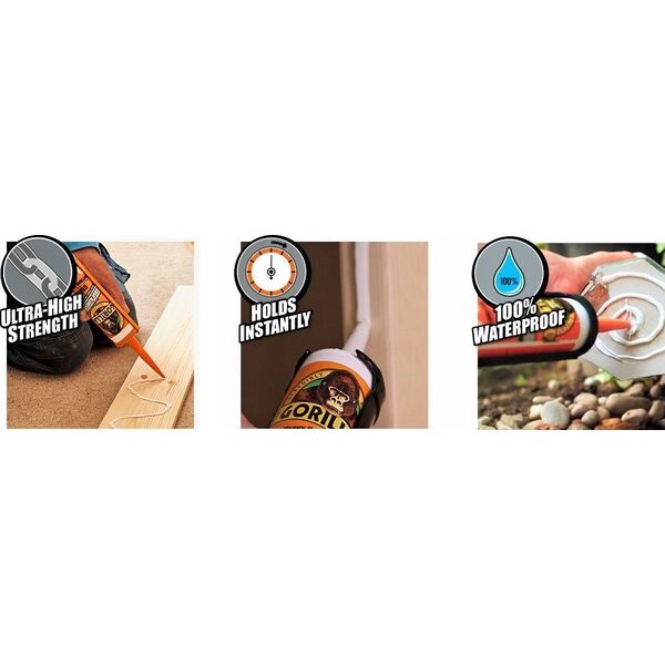 Gorilla Sports Gorilla glue Grab Adhesive 290ml
