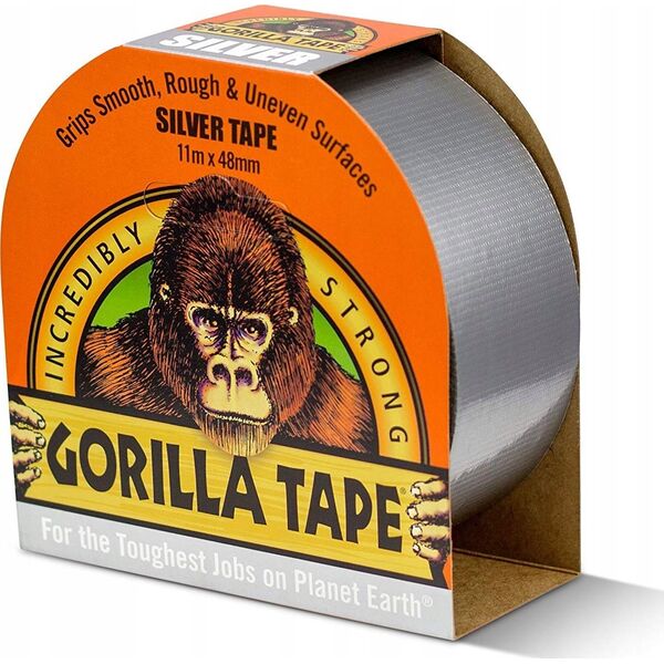Gorilla Sports Gorilla tape 'Silver' 11m